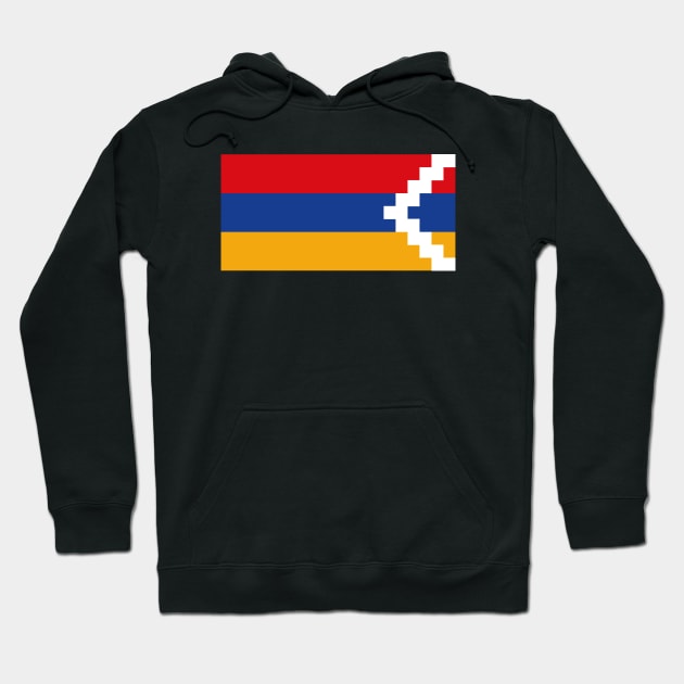 The Republic of Artsakh flag Mug Hoodie by DiegoCarvalho